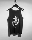 3 Bananas on Black Tank