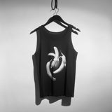 3 Bananas on Black Tank