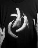 3 Bananas on Black