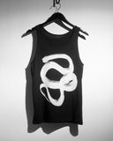 White Snake on Black – Tank