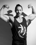 3 Bananas on Black Tank