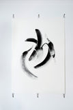 3 Bananas on White