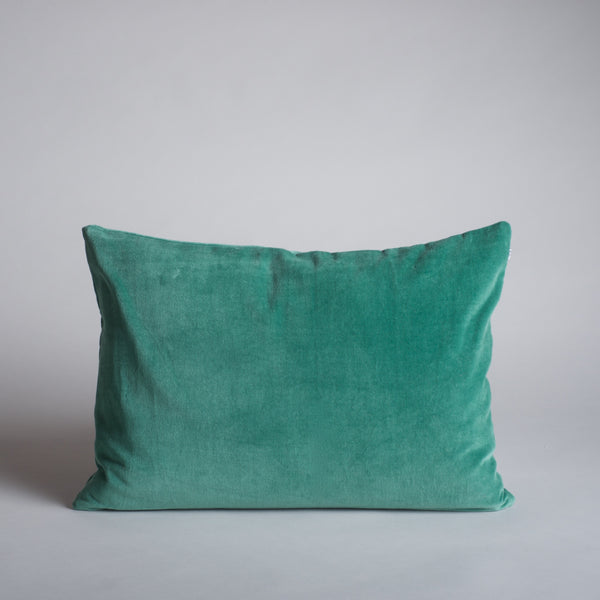 VELVETONE Pillow - Emerald – BURKELMAN